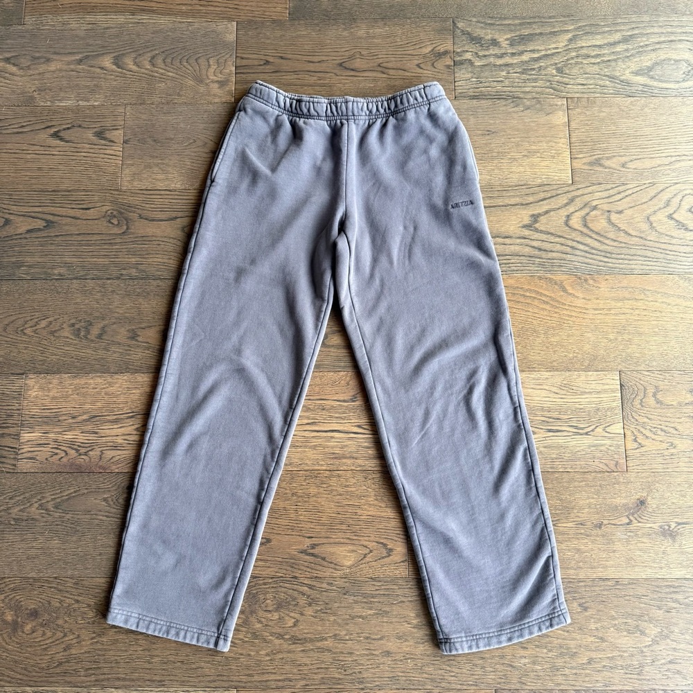 Aritzia Cloudfleece Straightleg Sweats ~ S ~ Dusty Grey/Blue ~ Excellent Cond